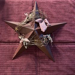 Tin Star Wall Hanging
