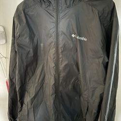 Columbia Single Later Rain Jacket/Windbreaker Men’s Medium