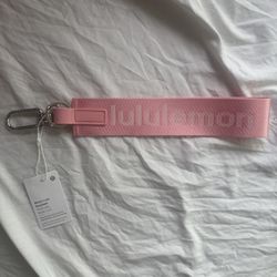 Pink Never Lost Keychain Lululemon