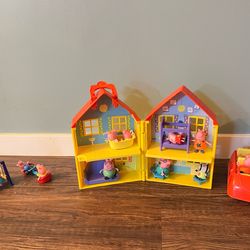 Peppa pig and friends