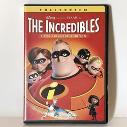 The Incredibles (DVD, 2-Disc Set, Fullscreen, Collectors Edition)