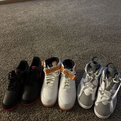 Jordan and Air Force 1’s