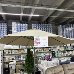 10' Auto-Tilt Market Umbrella