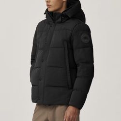 CANADA GOOSE  Wyndham Cotton-Blend Enduraluxe® Hooded Down Parka