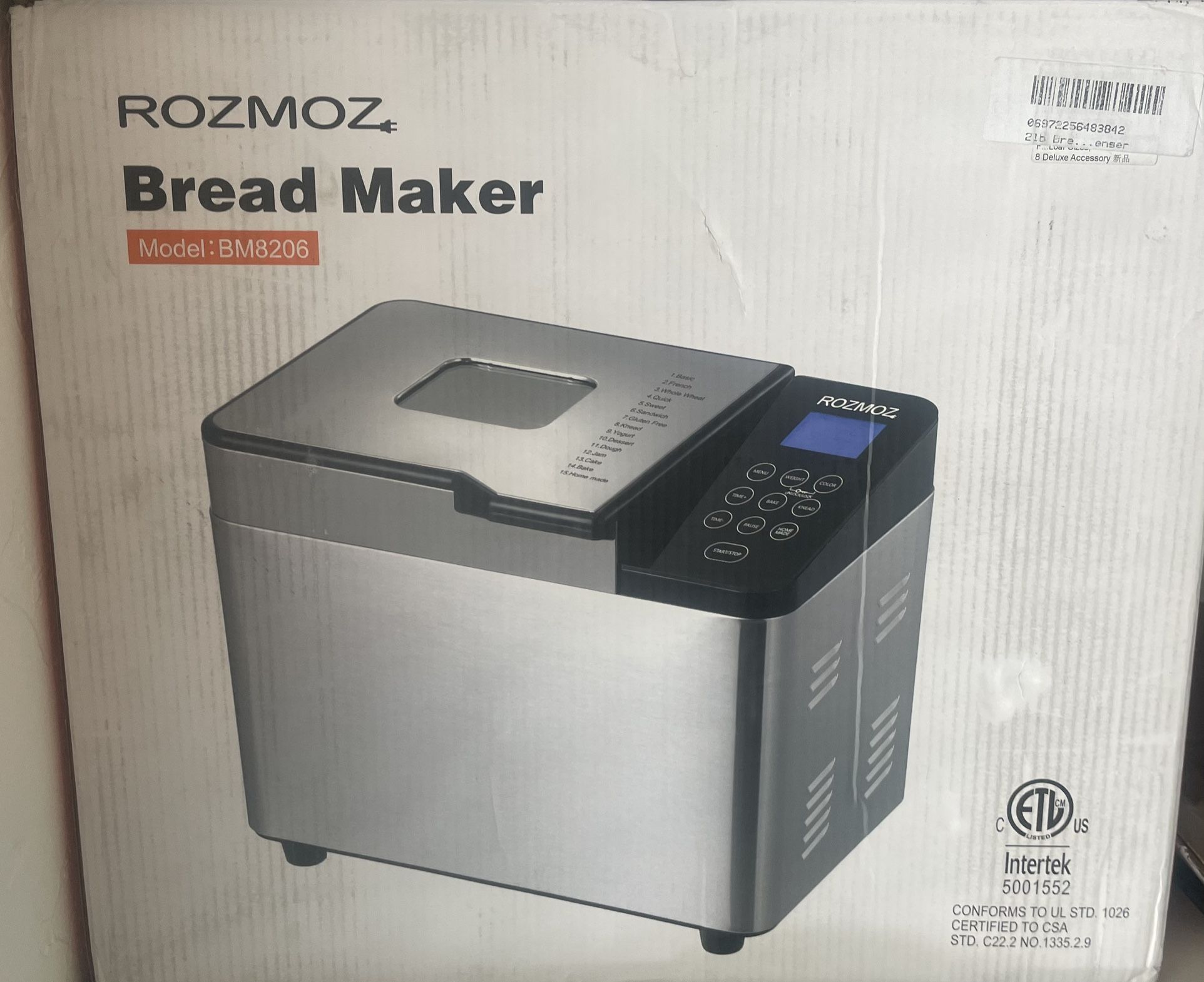 Rozmoz Bread Maker