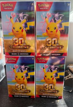 2 30th Celebration Booster Bundles