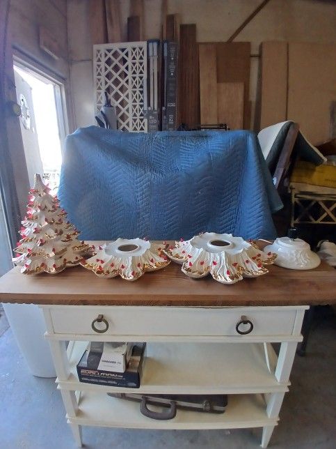 Antique Ceramic Christmas Tree