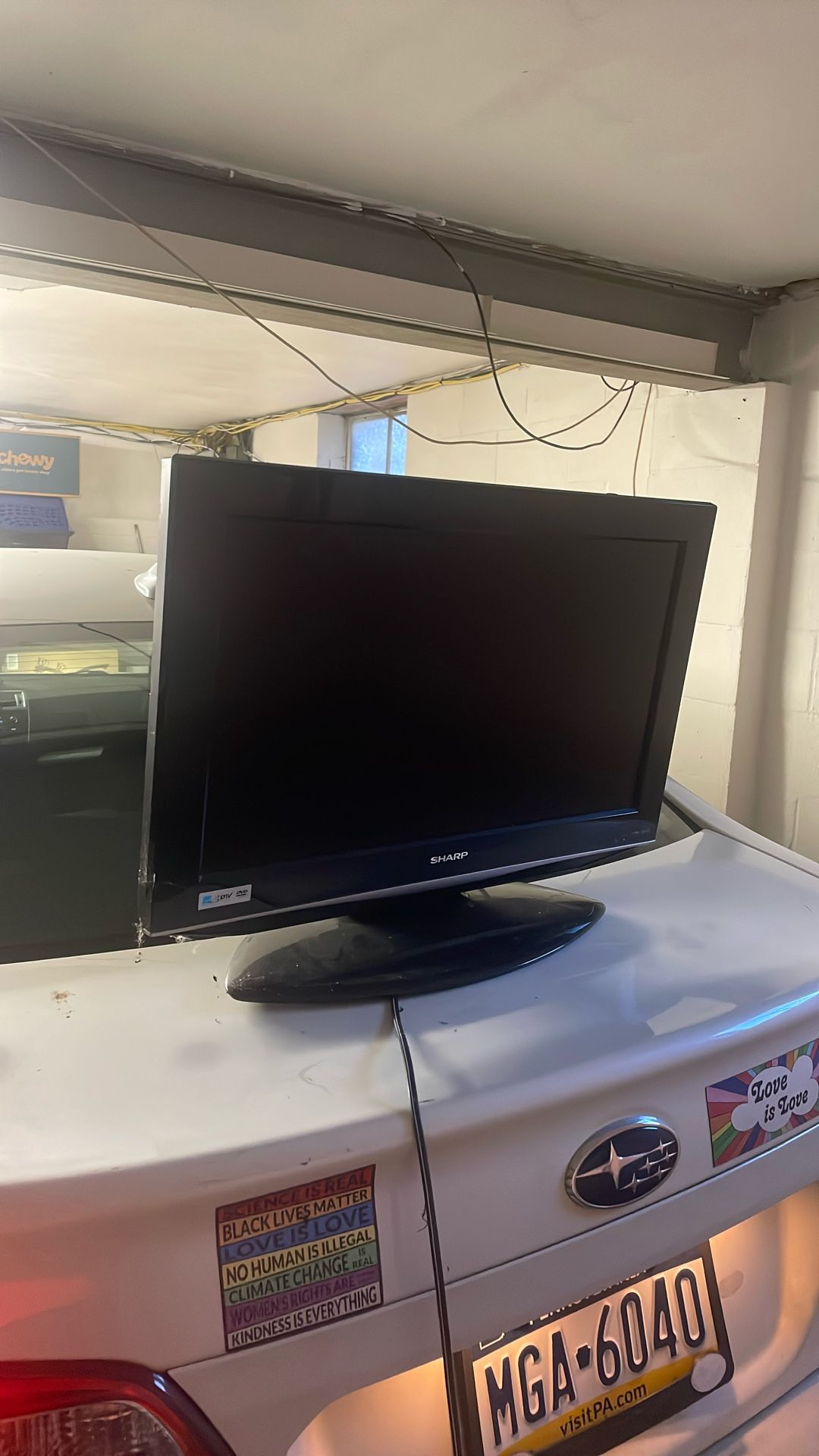 Sharp 26” TV BROKEN