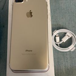 iPhone 7 Plus 128g Factory Unlock Like New 