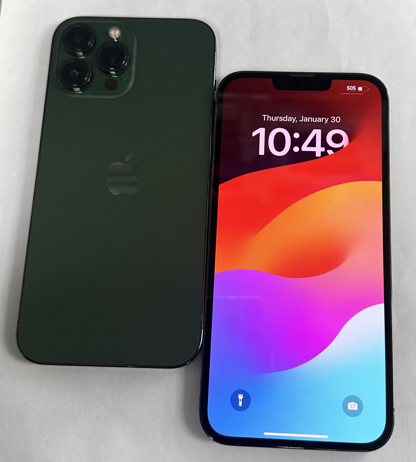 iPhone 13 Pro Max 128gb Factory Unlocked Warranty Each