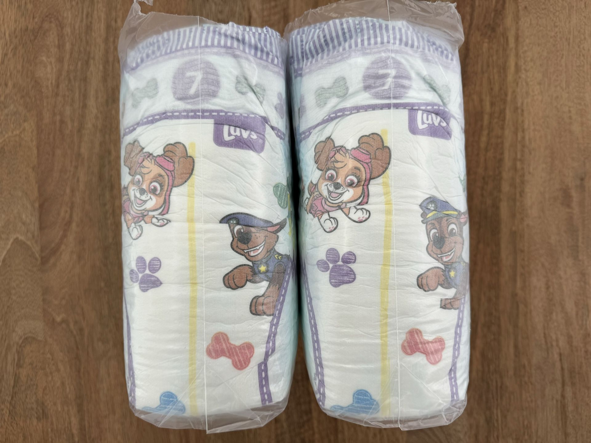 Size 7 LUVS Diapers 62 Count