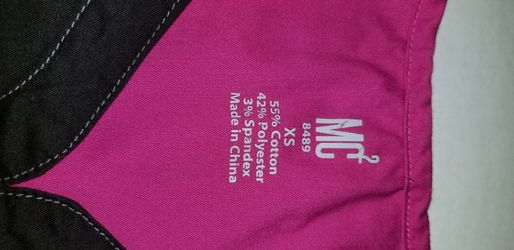 Med Couture Black Scrub Shirt