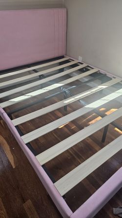 New Pink Queen Bed