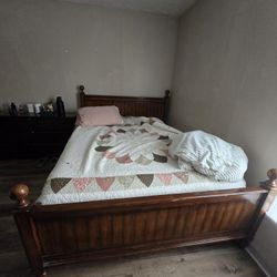 Queen Bed And Mattress