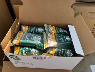 Starbucks Veranda Blend Ground Coffee Packets Box