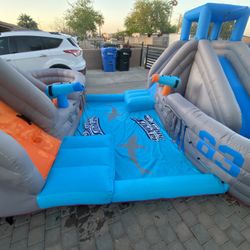 Nerf Super Soaker Waterslide.