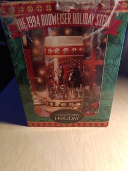 New In Box 1993 Clydsdale Bud Beer Mug