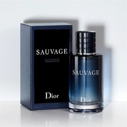 Christian Dior Sauvage Eau De Parfum Spray para hombre, 3.4 onzas