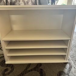 White Bookcase/storage 