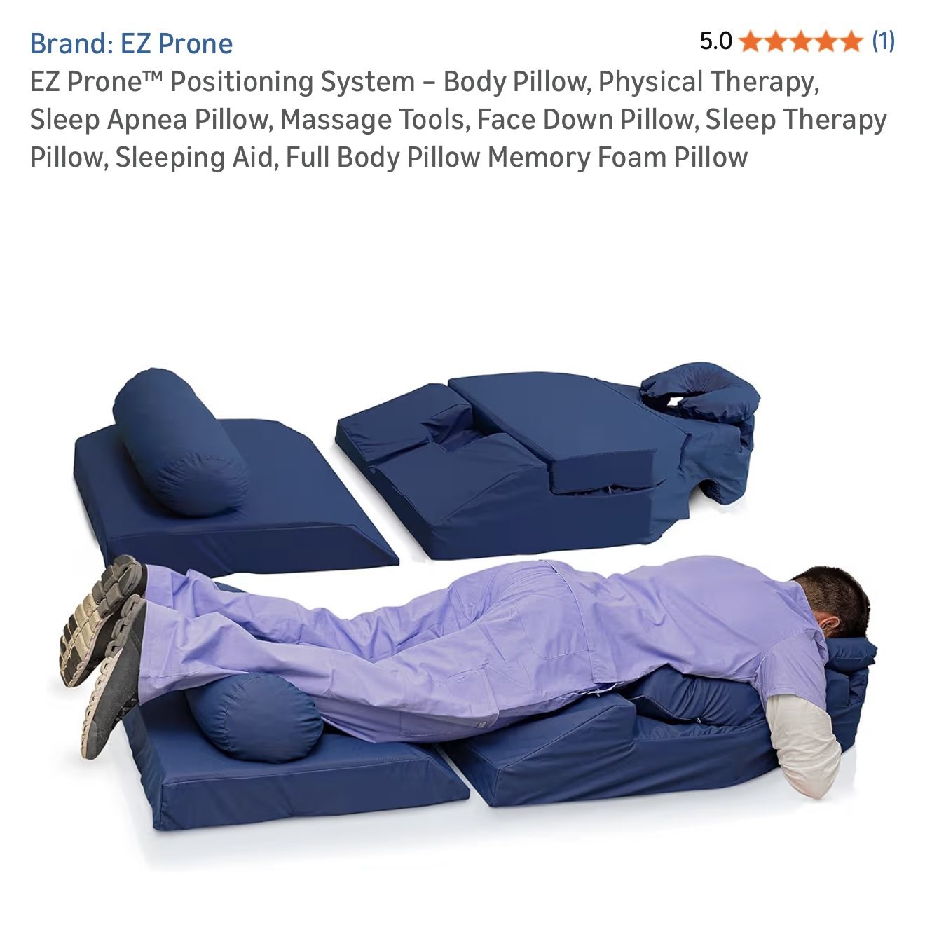  EZ Prone™ Positioning System – Body Pillow