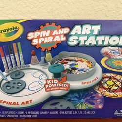 Crayola Spin and Spiral Art Station