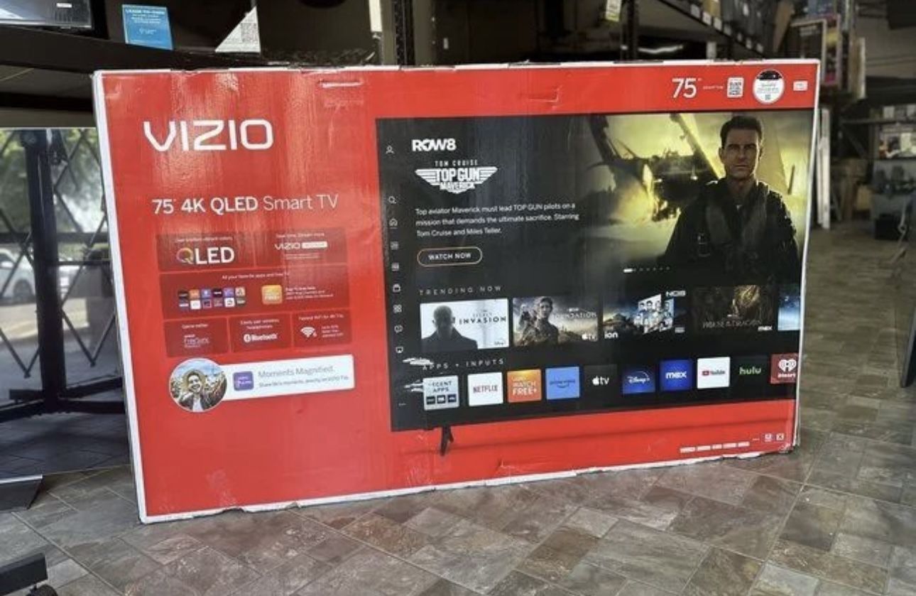 75” Vizio QLED Smart 4K Tv LED