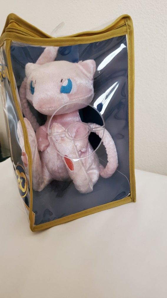 Mew ( 20th Anniversary ) Pokemon Plush Toy