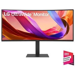 MONITOR SALE! 34" LG Curved UltraWide WQHD 1440P 120Hz Monitor LG 34U62TB-B