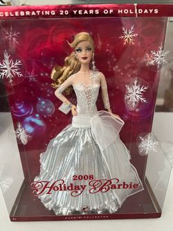 Barbie Holiday Collector Edition 2008 Christmas Doll Mattel