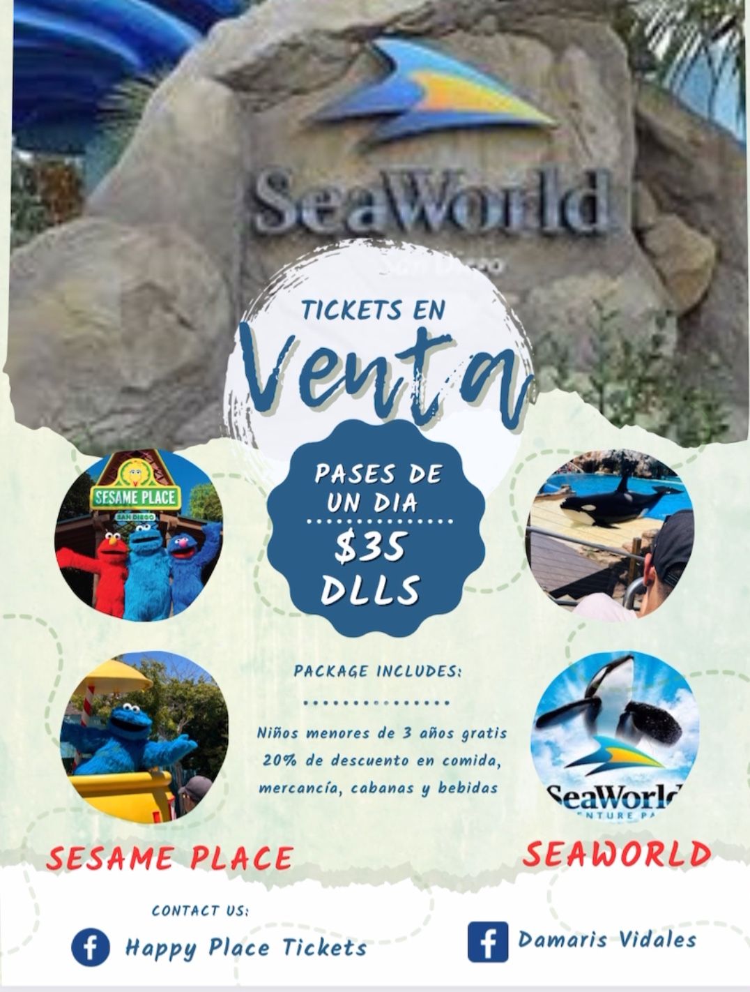 Seaworld Y Sesame Place