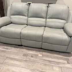 Teal Sofa And Chair