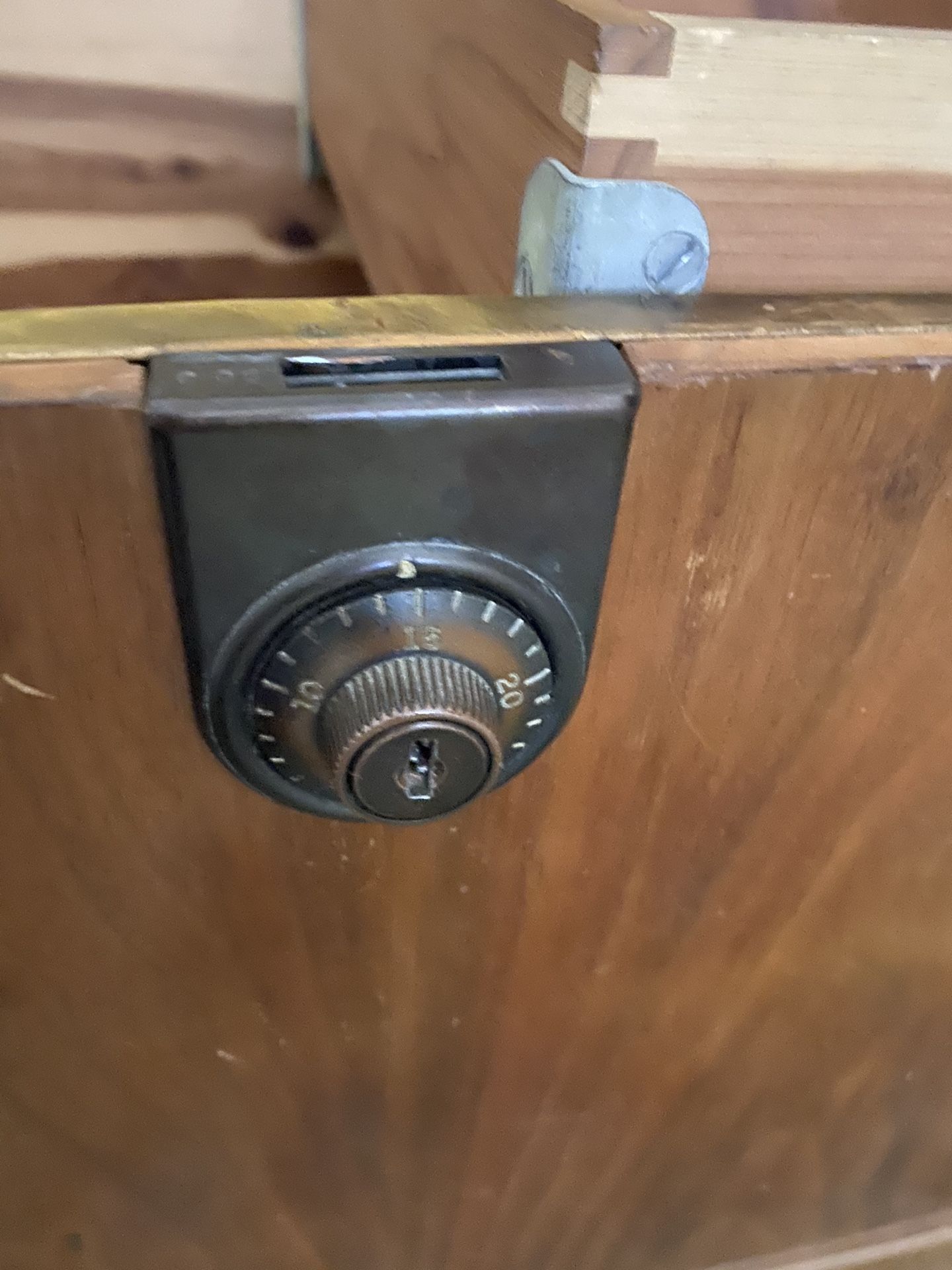 Cavalier cedar online chest combination lock