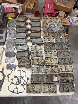 Carburetors,  Metering Blocks and bowls