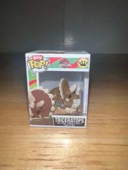 BITTY Triceratops 1-Inch Funko Pop Jurassic Park Dinosaurs World Movies Vinyl Spielberg Movies Film