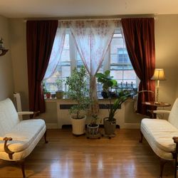 Victorian loveseat (x2)