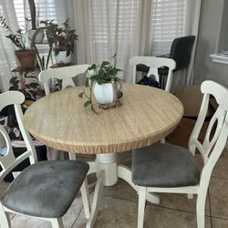 Dining Room Set, Small Four Chairs