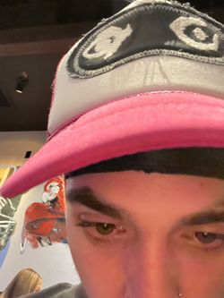 ACTUAL HATE HAT PINK/WHITE