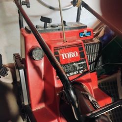Toro snow blower