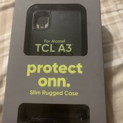 Protect Onn. Alcatel TCL A3 Slim Rugged Case