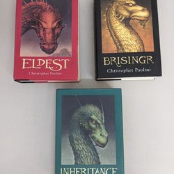 Eragon Hardcover Series (Books 2 - 4), Eldest, Brisingr, Inheritance