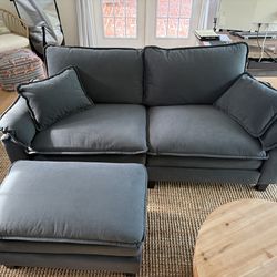 New Sofa! W/ Ottoman!