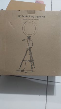 12in selfie ring ligth kit