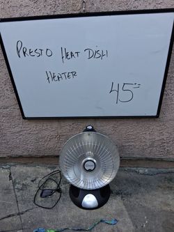 Presto HeatDish Parabolic Electric Heater