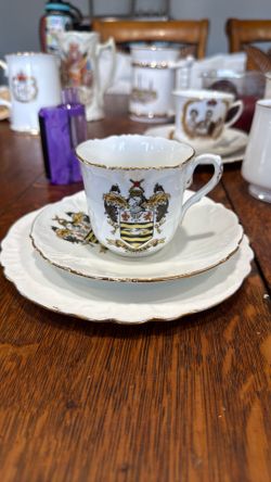Vintage foley bone China tea set