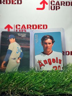 NOLAN RYAN 2 card lot