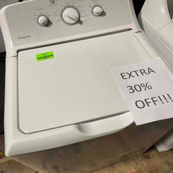 HOTPOINT HTW240ASKWS 3.8 cu. ft. White Top Load Washer