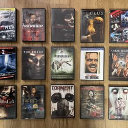 25 Horror, Mystery, Thriller, Crime DVD Movie Lot