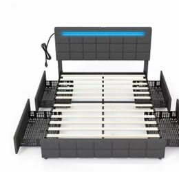 Queen bed frame