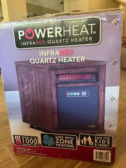 Duraflame Space Heater - Wood Cabinet Finish