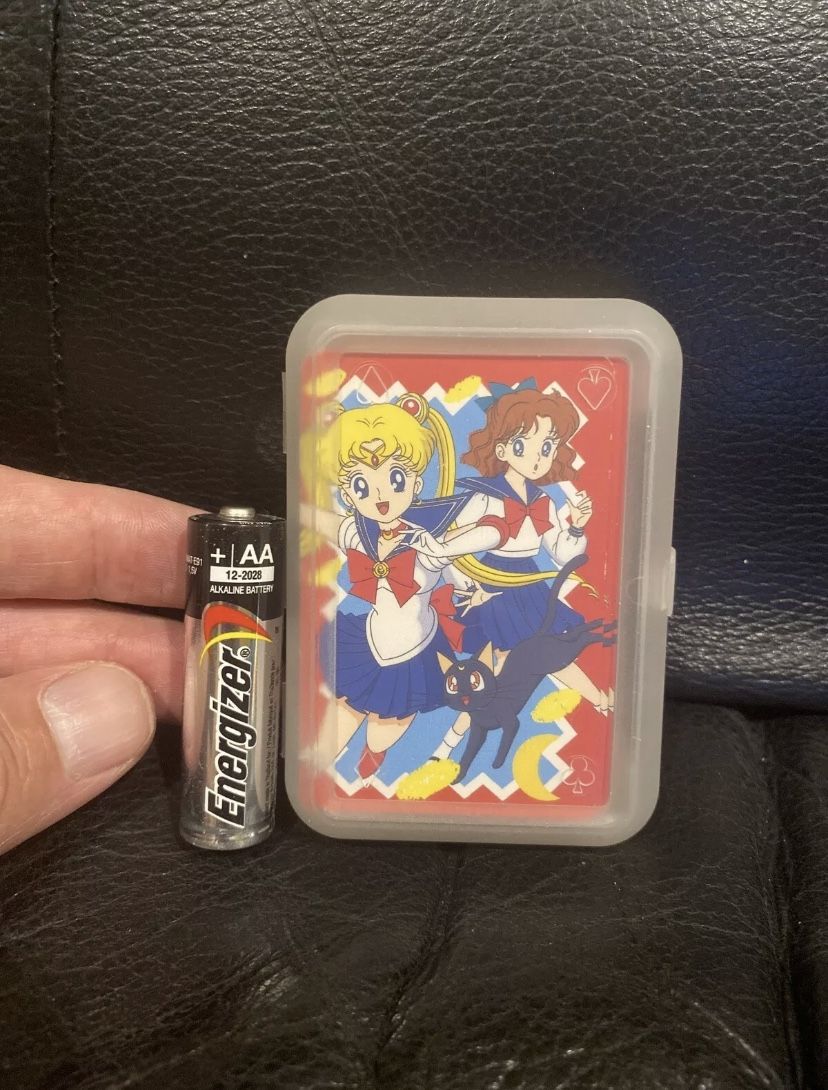 Vintage Sailor Moon Mini Playing Cards